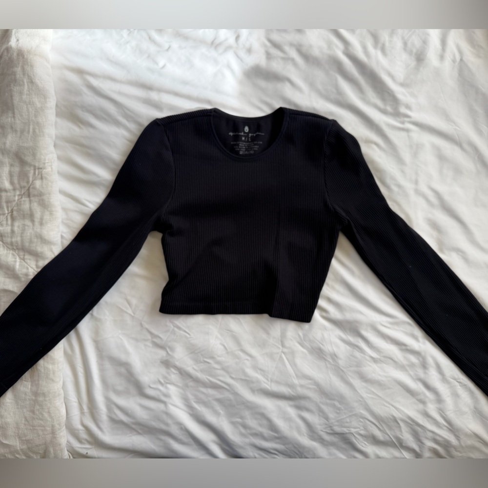 Spiritual Gangster long sleeve yoga top